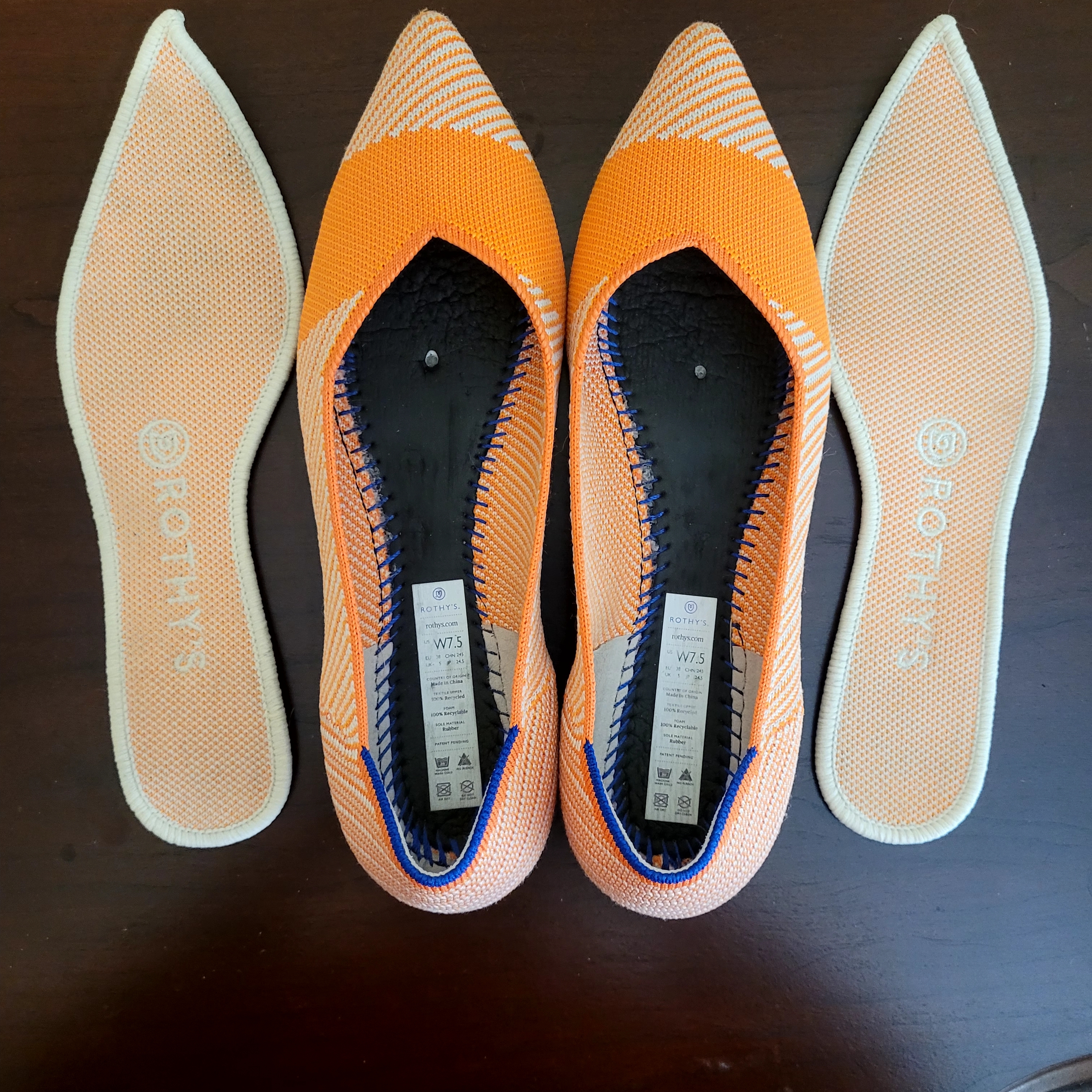 Rothy's Orange Women's Shoes